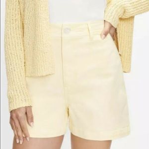 LOFT Curvy Welt Pocket Denim Shorts